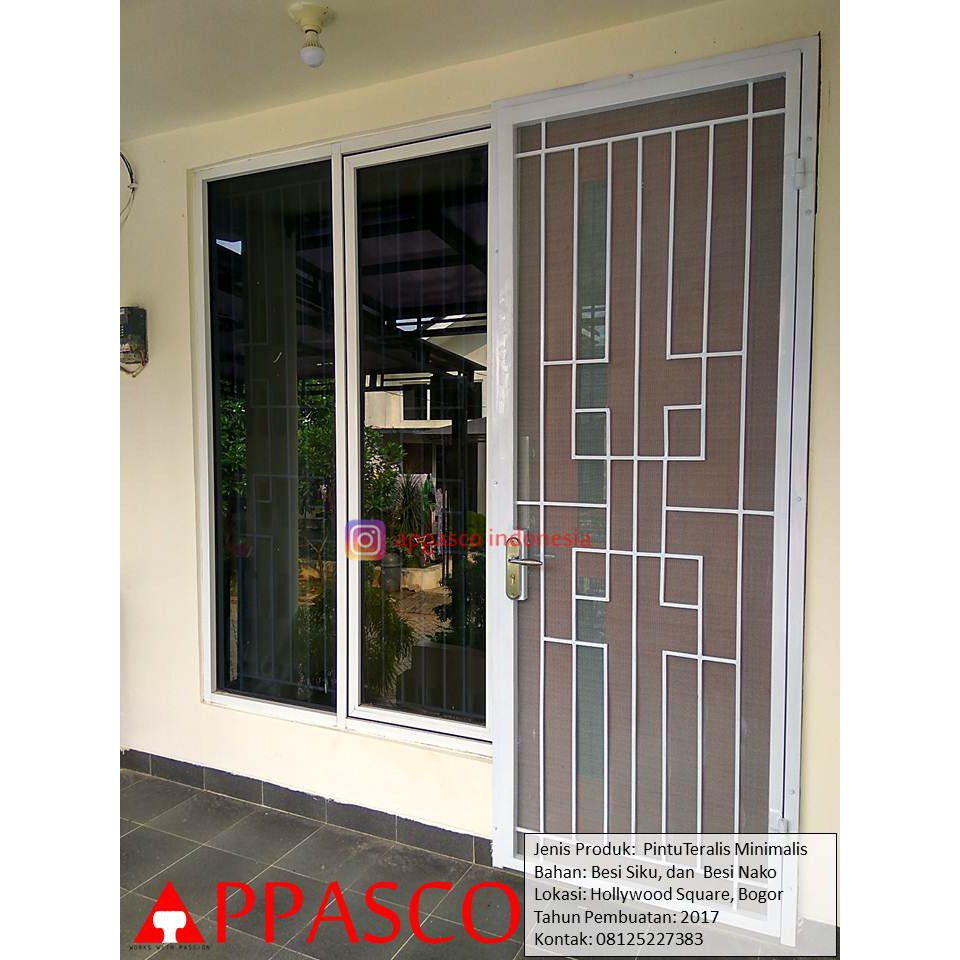 Pintu Teralis Minimalis Di Hollywood Square Bogor Shopee Indonesia