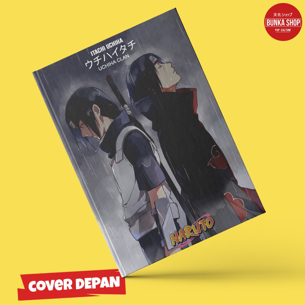 

Note Book Hardcover Anime Naruto Uchiha Itachi Ukuran A5 Buku Tulis Catatan Note Agenda Planner Jurnal Notebook Gift Couple