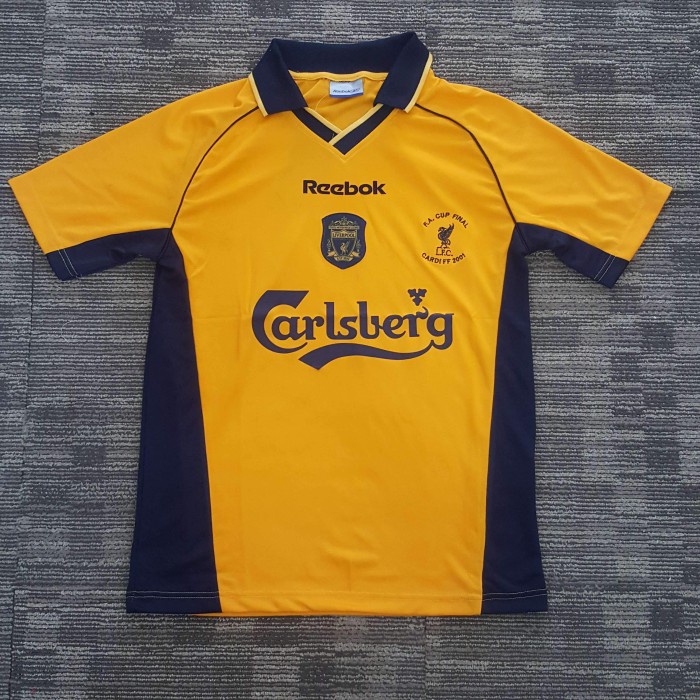 Jersey Retro Liverpool F.A Cup Final Cardiff 2001