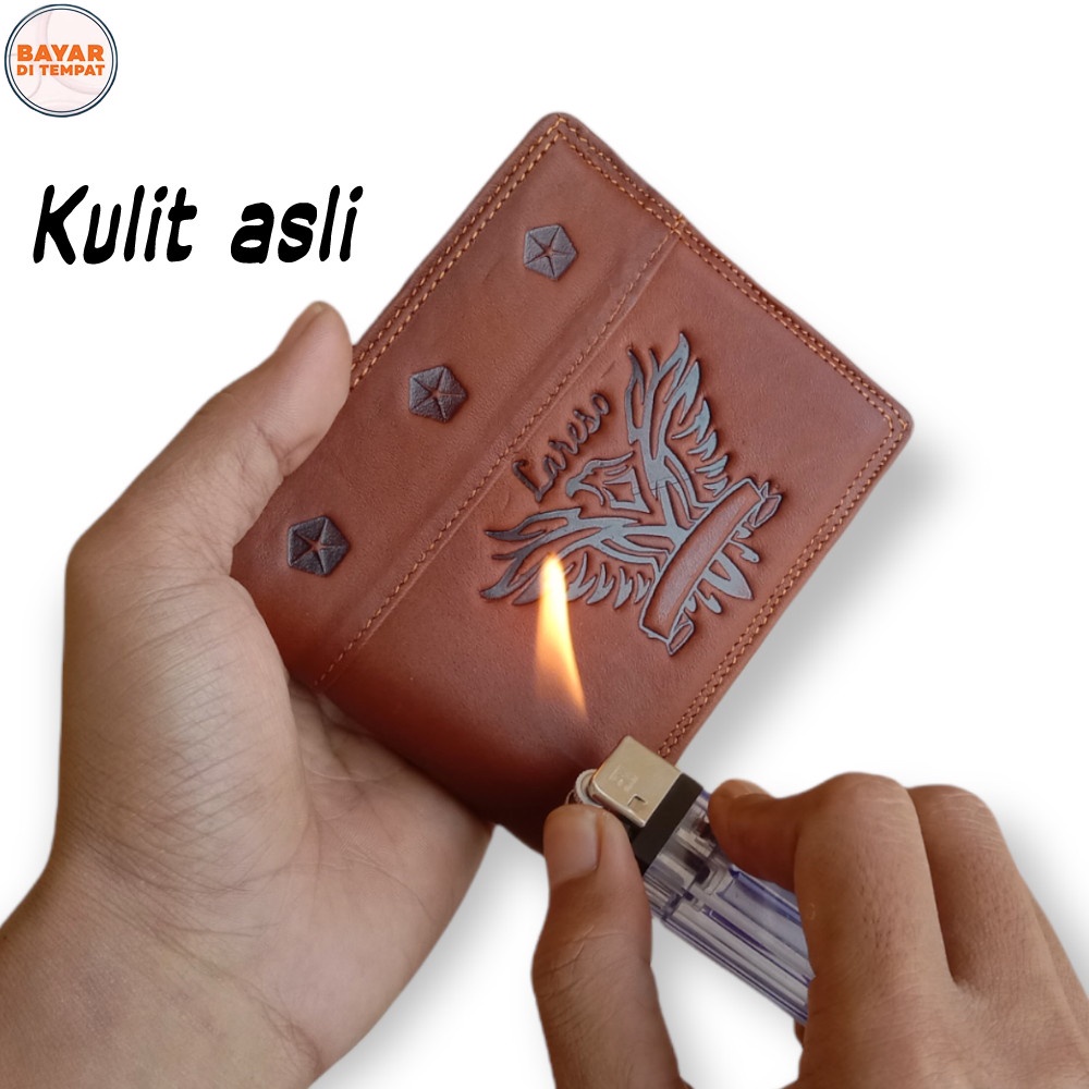 DOMPET KULIT PRIA KULIT SAPI ASLI KULIT LIPAT KULIT PREMIUM KULIT ORYGINAL