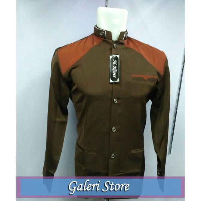 Jasko Polos Kombinasi Jas Koko Pria Dewasa Polos Kombinasi Baju Koko
