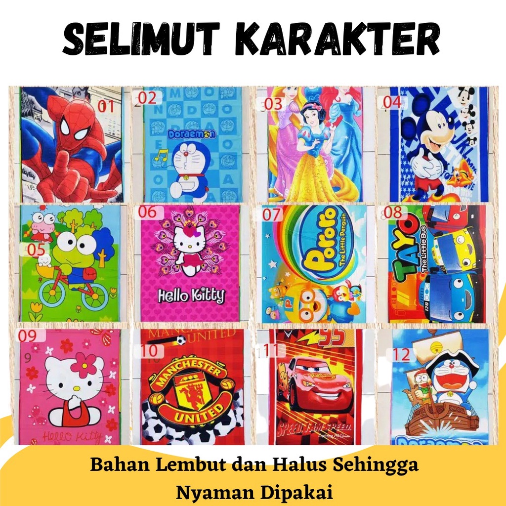 PROMO!! Handuk Motif Cowok-Cewek Ukuran 70 x 142 cm / BEST SELLER