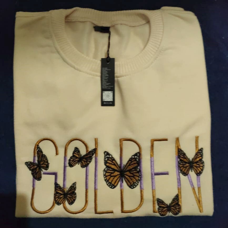 Feel.Inc Golden Sweater (Bordir) - Sweatshirt Wanita