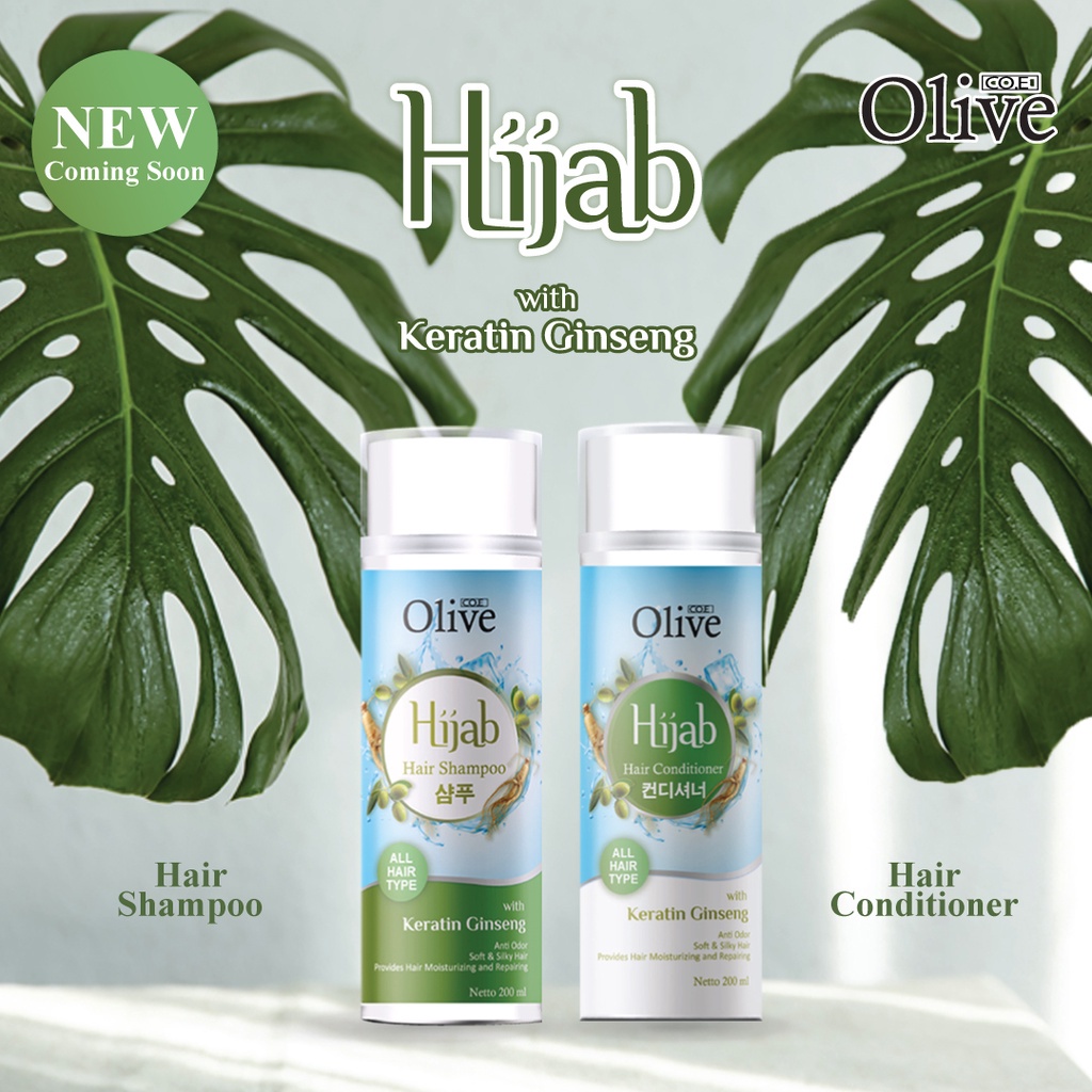 OLIVE HIJAB CARE - SYB OLIVE SAMPO HIJAB KERATIN GINSENG - HIJAB SHAMPOO SYB