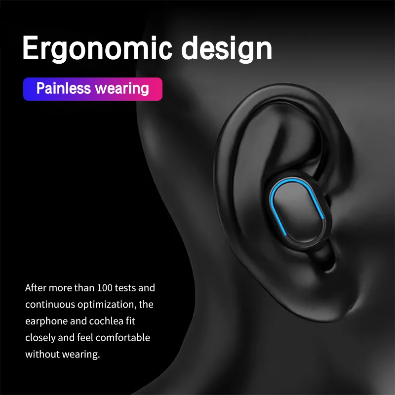 T11 Earbuds Wireless Earphone Bluetooth Headset 5.0 TWS Earpods Olahraga Tak Terlihat Powerbank