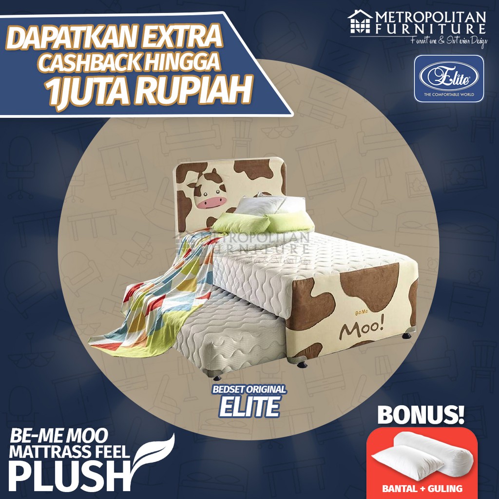 Kasur Spring bed Elite 2in1 BE ME (uk. 120x200)