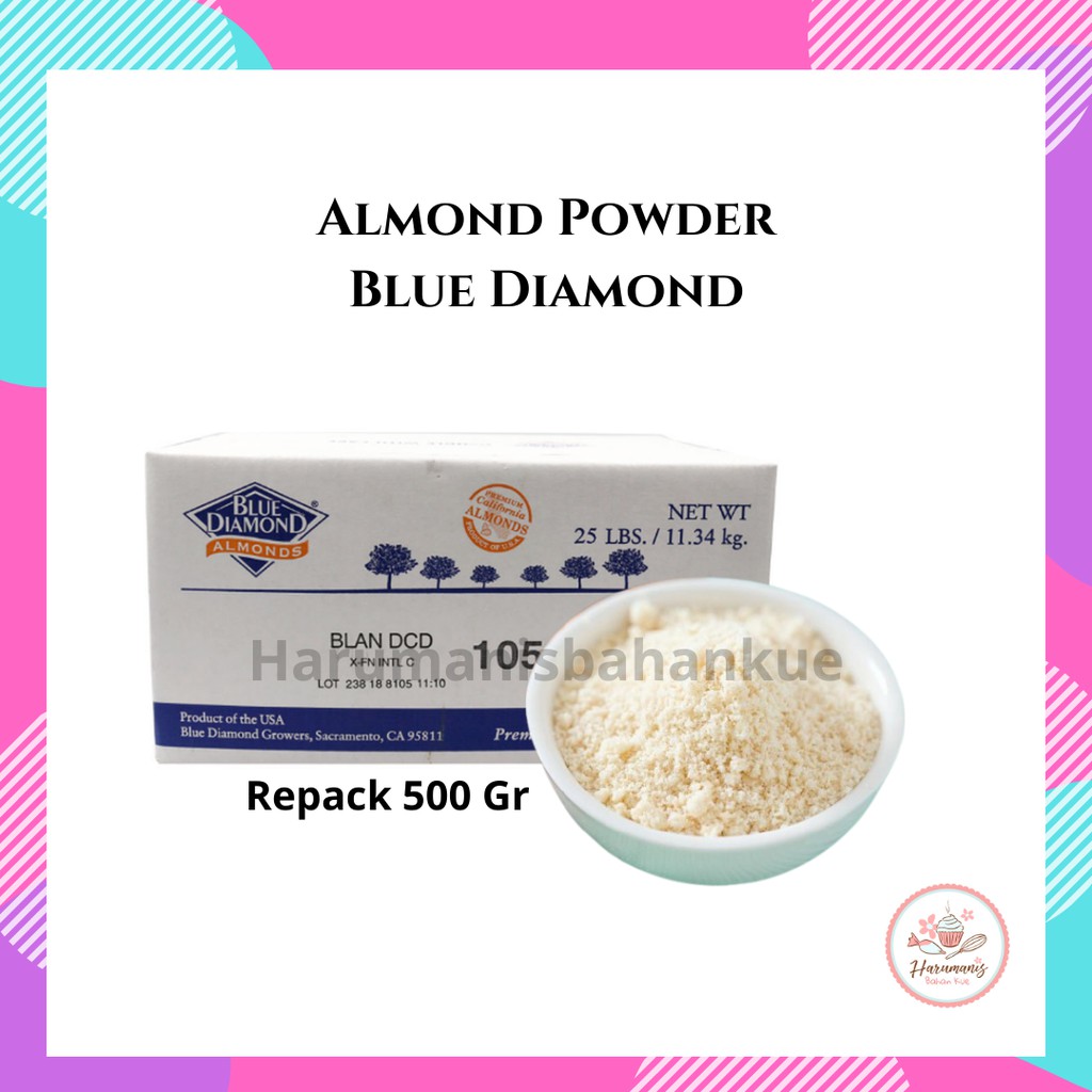 

Almond Powder Almond Bubuk Blue Diamond 500gr