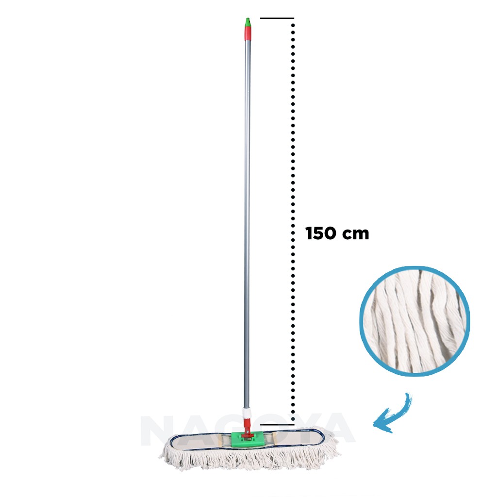 Pel Mop Lobby Duster Pel Lantai Pel Lobi Mop Katun Nagoya 60cm 729