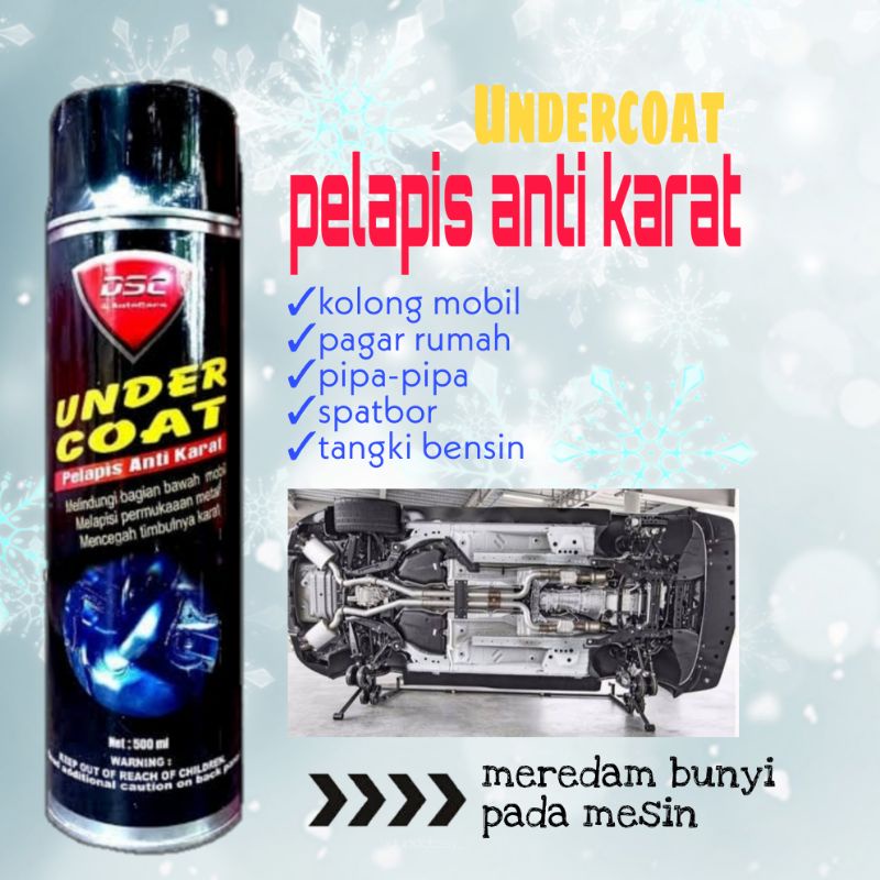 Undercoat pelapis anti karat kolong mobil anti karat pagar rumah