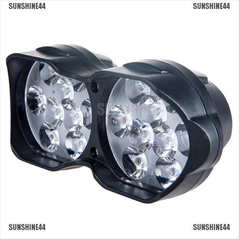 [Sunshine 44] Lampu 18 LED 40W Super Terang untuk Headlight Motor