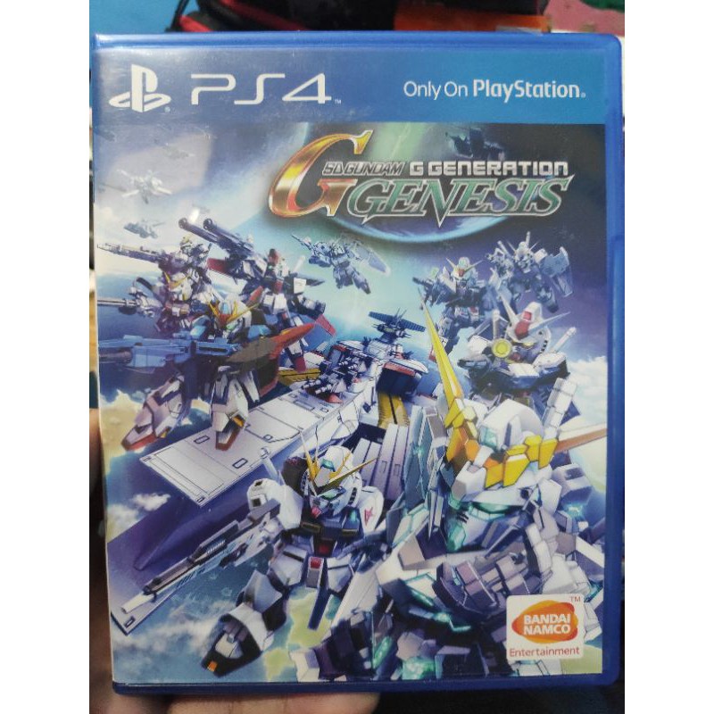 PS4 BD SD Gundam G Generation Genesis Reg 3 Second