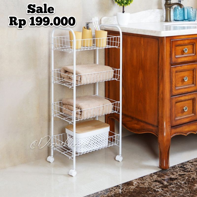 Rak besi/rak serbaguna/troli serbaguna