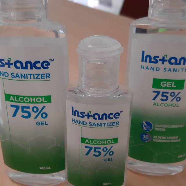 Instance hand sanitizer