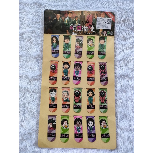 

Pembatas Magnet Squid Game (Ecer)