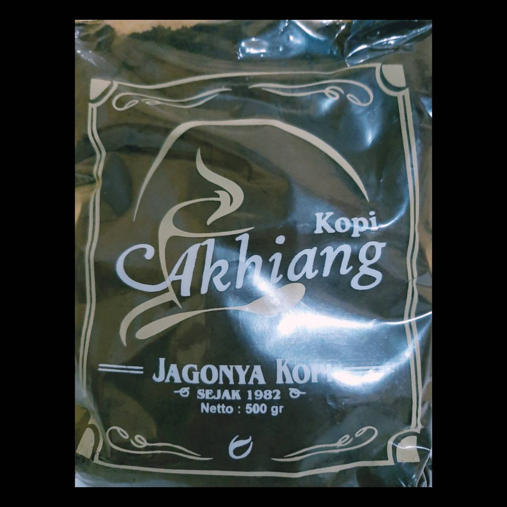 

KOPI HITAM AKHIANG KHAS PONTIANAK 500GR
