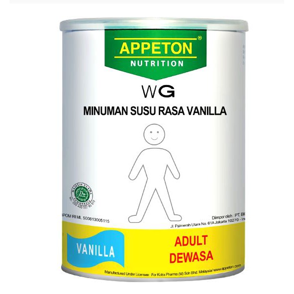 

Appeton Weight Gain Adult Vanilla 900 gr