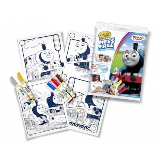 

Limited Crayola Color Wonder - Thomas And Friends Coloring Book Set Murah