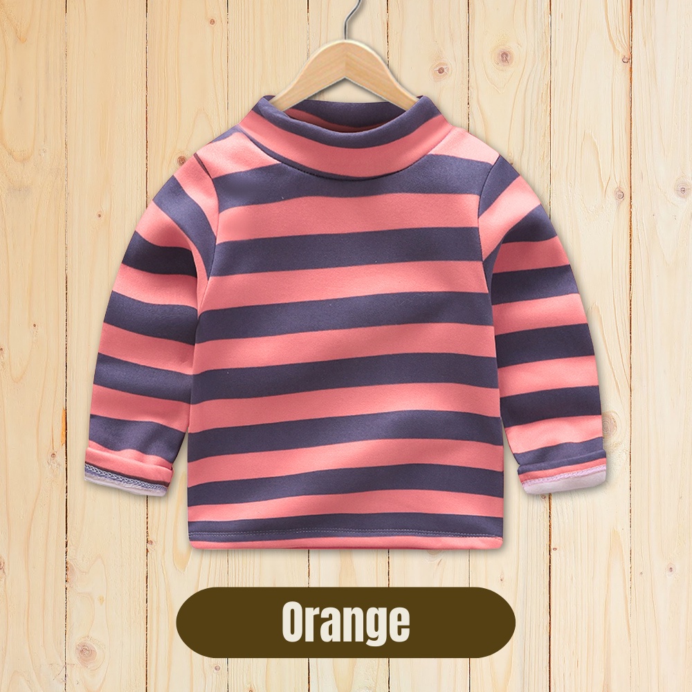 RG - Sweater Anak Perempuan 1 - 8 Tahun Bahan Katun - Korean Style / Turtle Neck