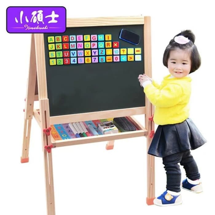 

Terbaru Mainan Edukasi Anak Papan Tulis MAGNETIC DOUBLE SIDE DRAWING BOARD - H Asli