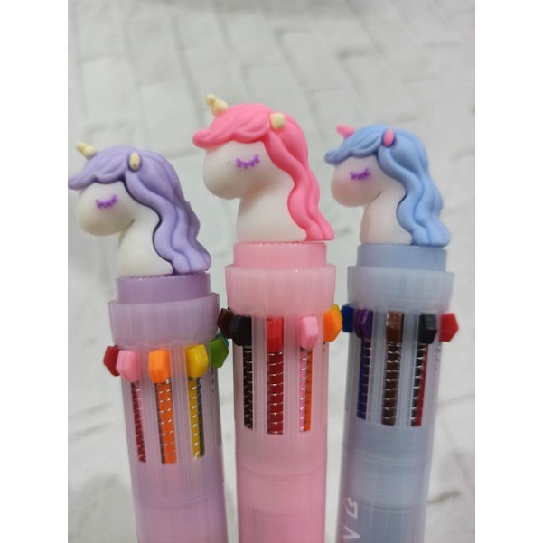 

Bulpen 10 warna / 1 Bulpen ada 10 warna/ Bulpen warna warni/ Bulpen 4 warna