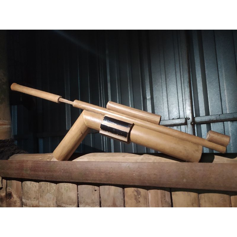 PLETOKAN PISTOL BAMBU 1 LARAS