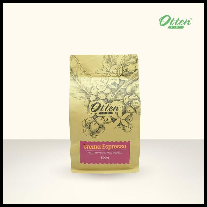 

OTTEN COFFEE CREMA ESPRESSO 500 GRAM KOPI | ESPRESSO BLEND BEST SELLER