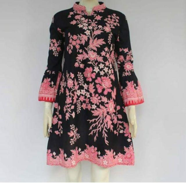 Tunik Sakura Pink Batik Ghania