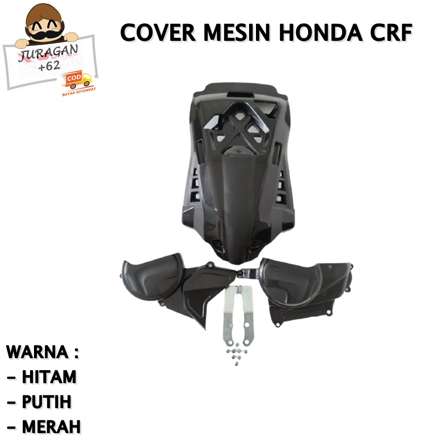 TUTUP COVER MESIN LUMPUR MOTOR TRAIL HONDA CRF