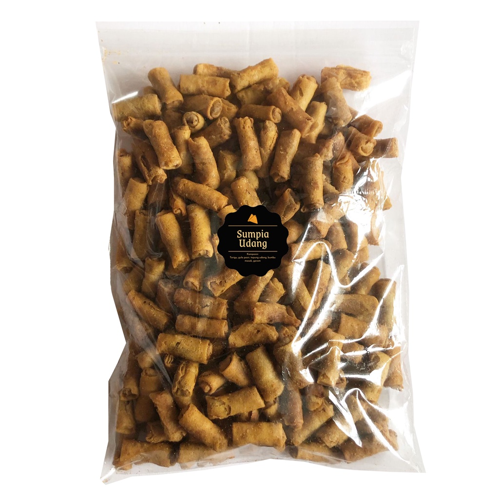 [DELISH SNACKS] Sumpia Udang (Grosir) 250gr 500gr 1 KG / Snack Cemilan Camilan Kiloan Grosiran
