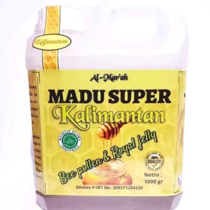 

Madu super Kalimantan al marah 1kg