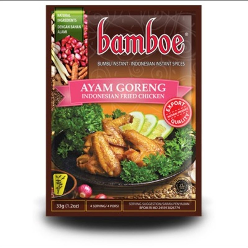 

Bumbu Bamboe Ayam Goreng