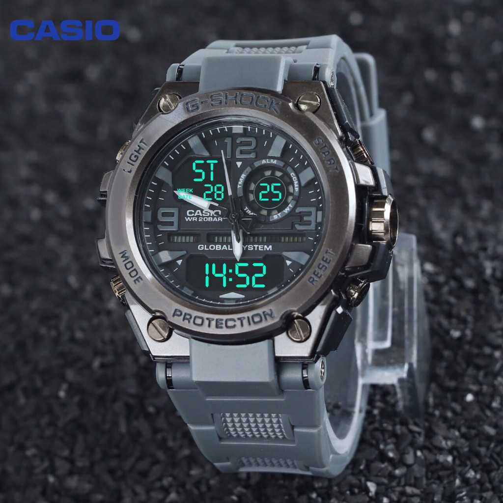 JAM TANGAN PRIA G-SHOCK CASIO 2395 MIKA WATER RESIST GS