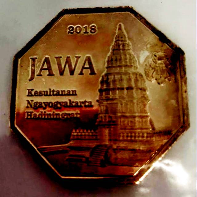 Koin JOGJA 5000 RBj rupee KESULTANAN NGAYOGYAKARTA HADININGRAT  2018