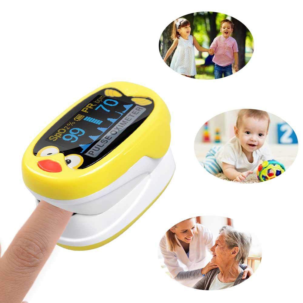 [ GRAY.STORE178 ] Pulse Oximeter Anak Fingertip Rechargeable Ukur Jantung Dan Oksigen - OXIA