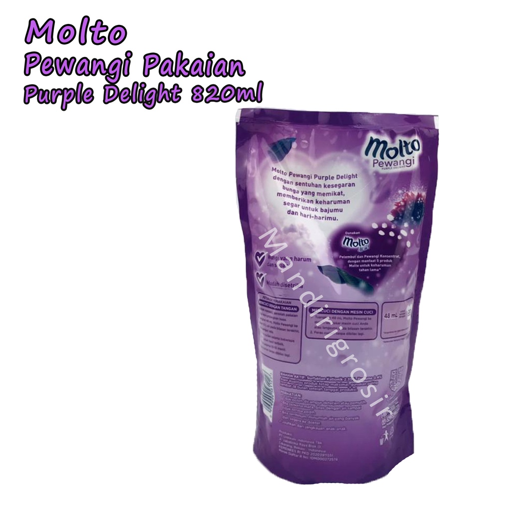 Pewangi Pakaian *Molto * Purple Delight * 780ml