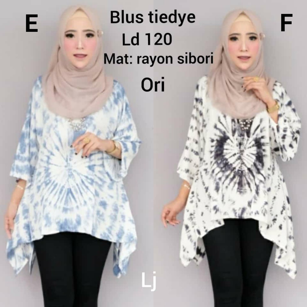 Blus sayap new sibori tiedye