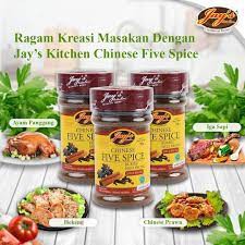 Jay's Chinese Five Spice 50g/ Bumbu Ngo Hiong/ Bumbu Dapur Rempah/ Bumbu Ngohiong/Jays Kitchen Bumbu