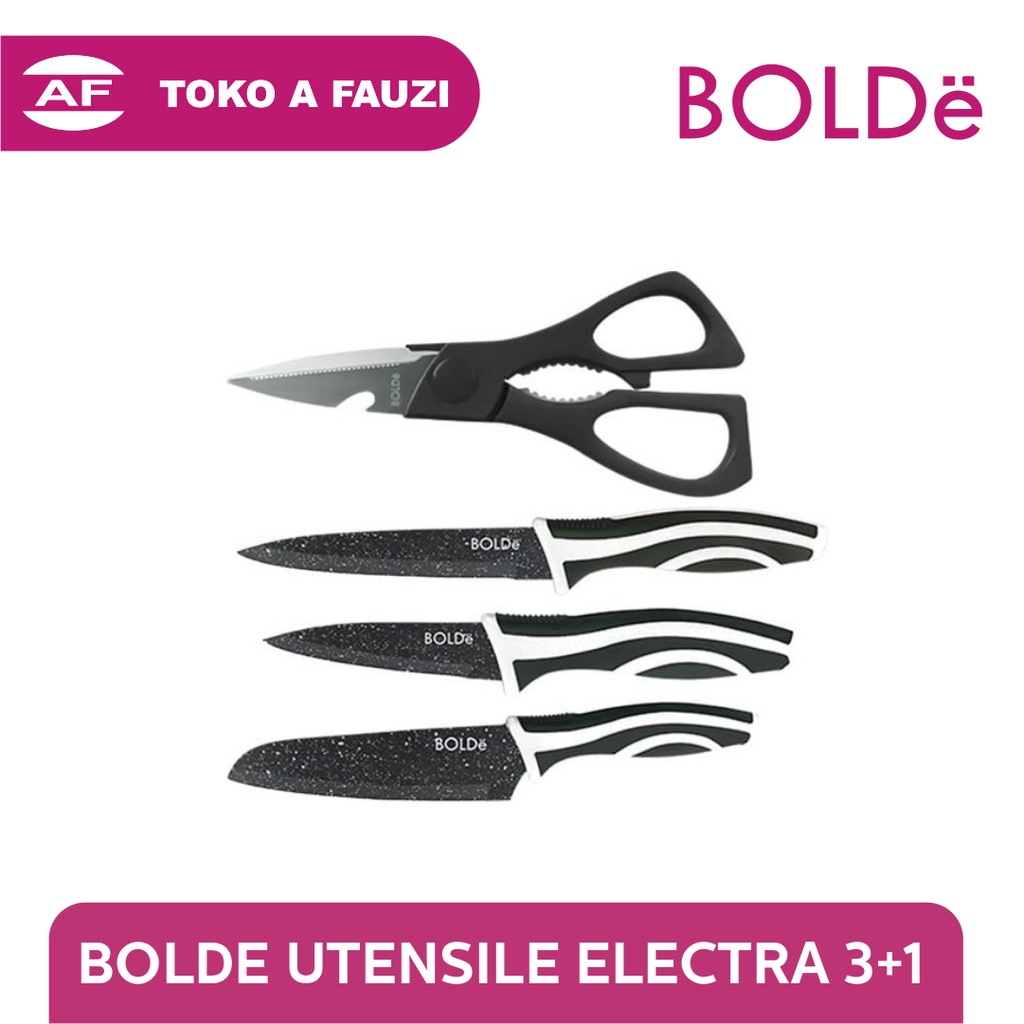 BOLDE UTENSILE ELECTRA 3+1