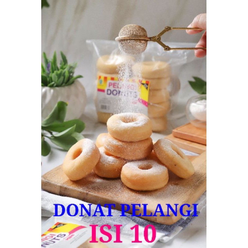 

DONAT PELANGI BESAR ISI 10