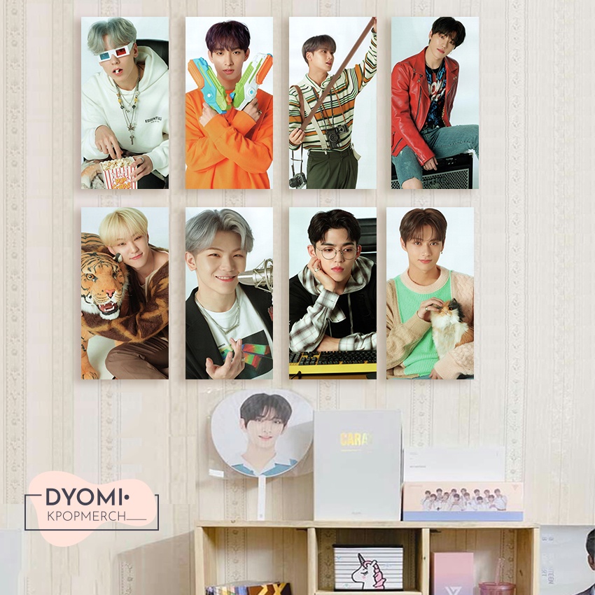 POSTER KAYU SEVENTEEN, SAY THE NAME, CARAT, HIASAN DINDING KPOP, POSTER KAYU KPOP, DEKORASI RUANGAN 