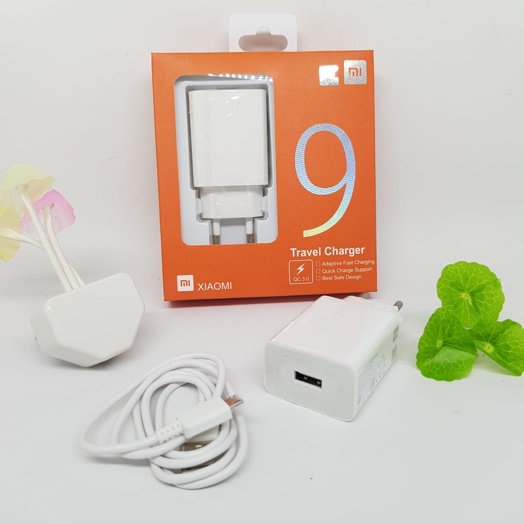 Charger Tc Xiaomi MDY MI 8 MI 9 Original Fast Charging Micro USB 4.9[PM]