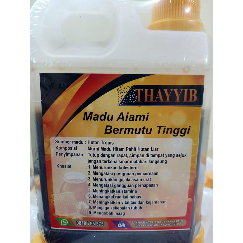

Madu Thayyib. Madu asli dari hutan di Sumatera Selatan