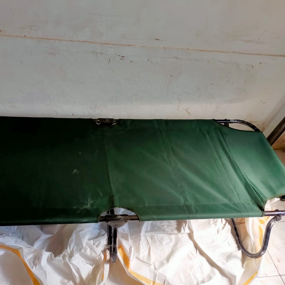 Velbed Besi Lipat duafelbet Tempat tidur Ranjang Veldbed model TNI - Hijau Limited