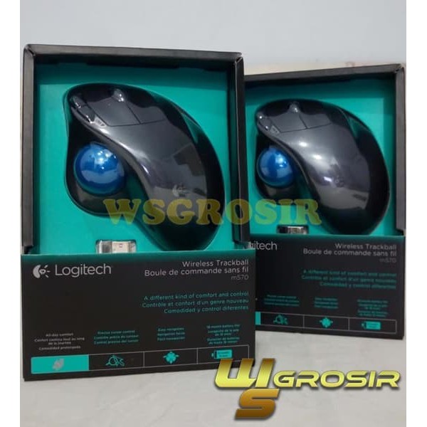 MOUSE LOGITECH M570 TRACKBALL WIRELESS