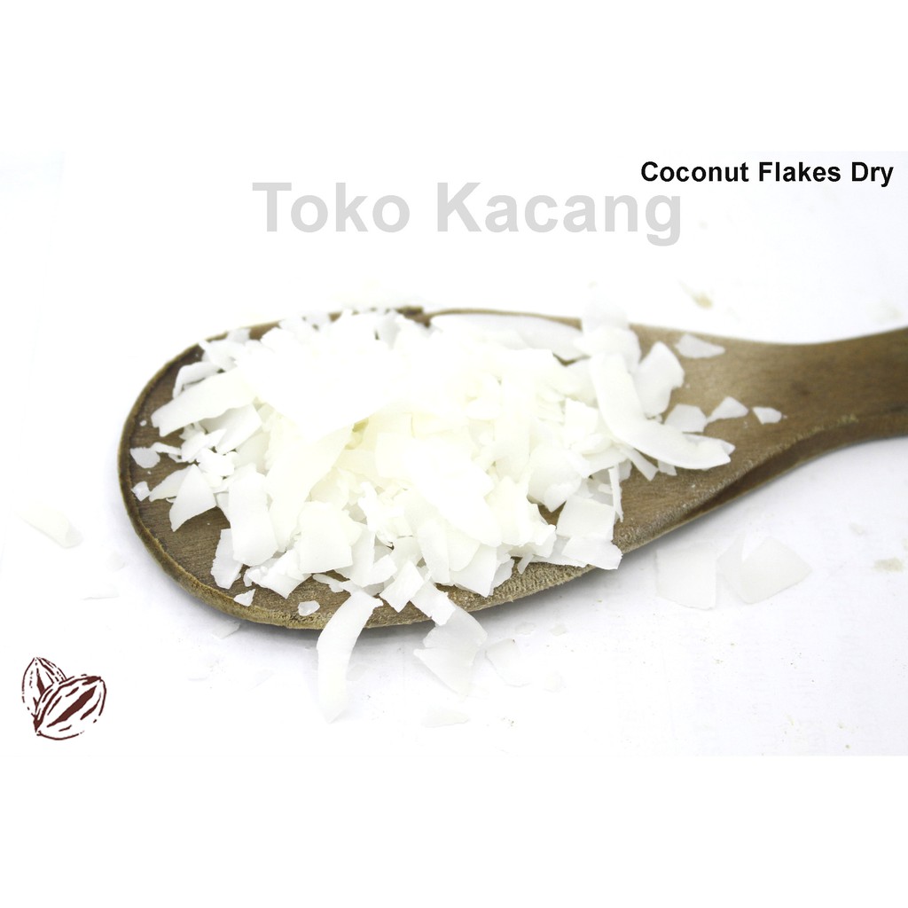 

Coconut Flakes Dried Serutan Kelapa Kering 500g