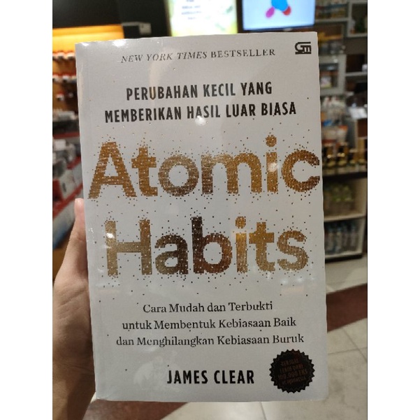 buku atomic habits original Gramedia pustaka