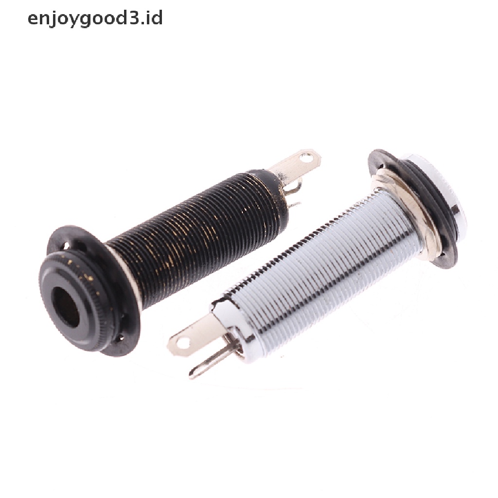 (Id) Soket Jack Input / Output Mono Untuk Gitar Elektrik / Bass (Dd)