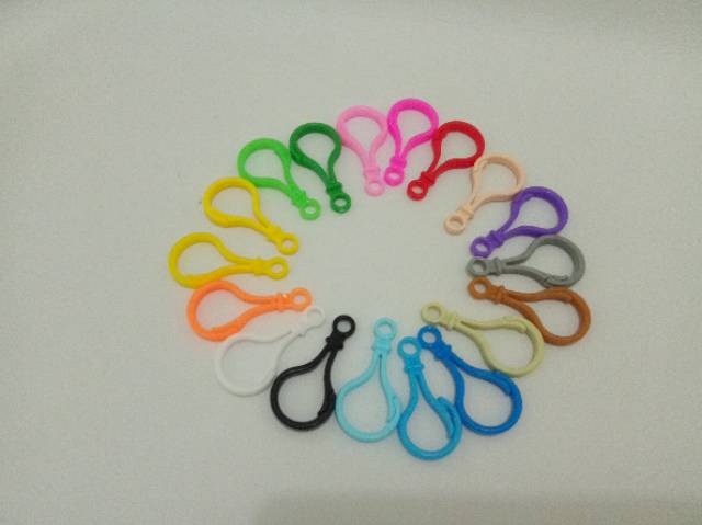 Gantungan kunci plastik (10pcs)