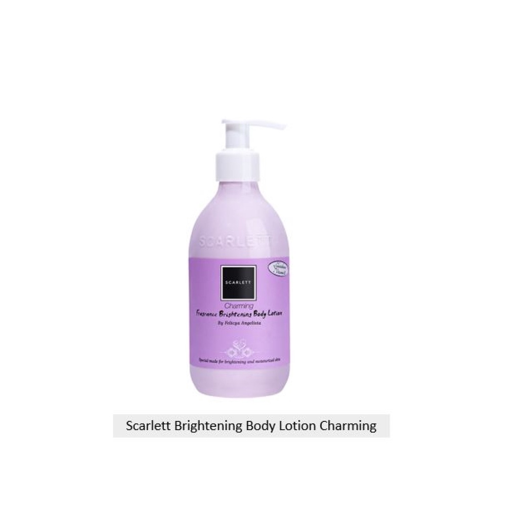 Scarlett Brightening Body Lotion Charming