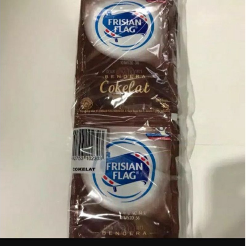 

susu frisian flag coklat satuan